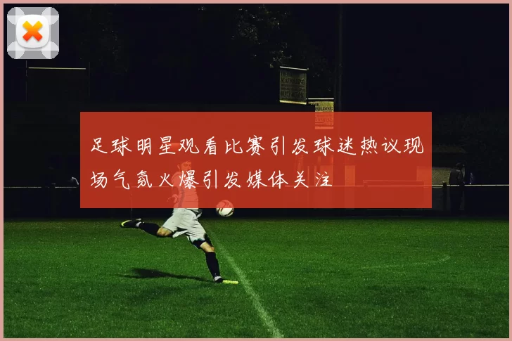 足球明星观看比赛引发球迷热议现场气氛火爆引发媒体关注